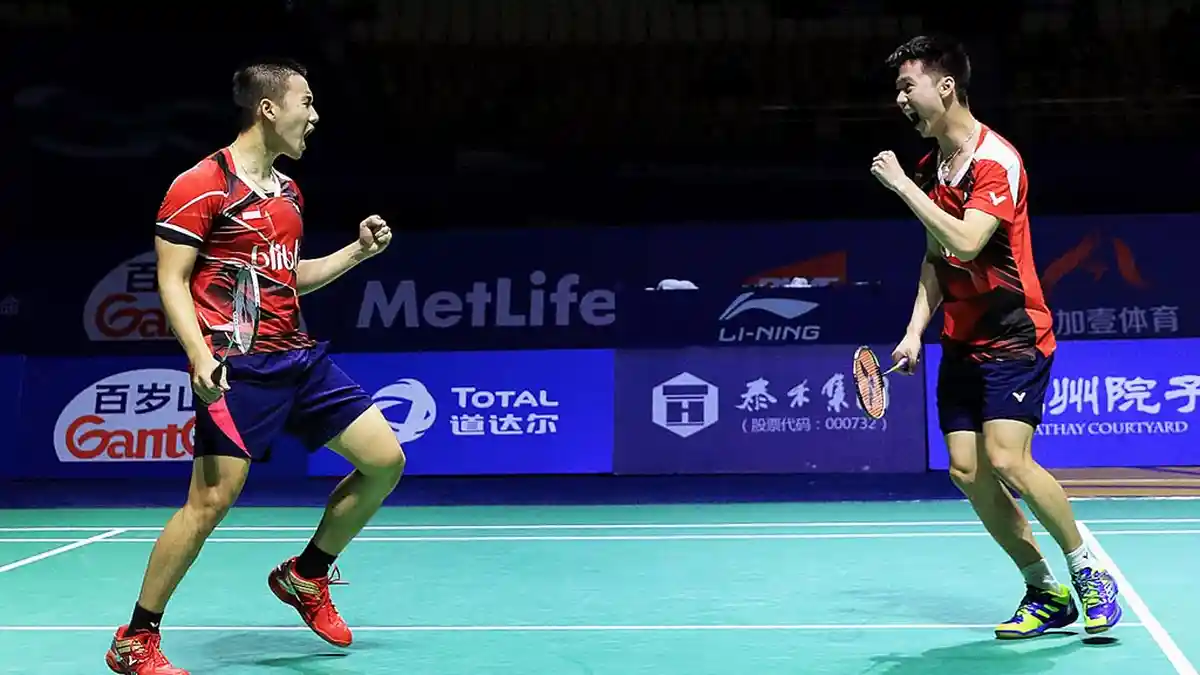 China Open 2017 - Hasil Lengkap Babak Semifinal, Marcus/Kevin ke Final, Ahsan/Rian Kandas