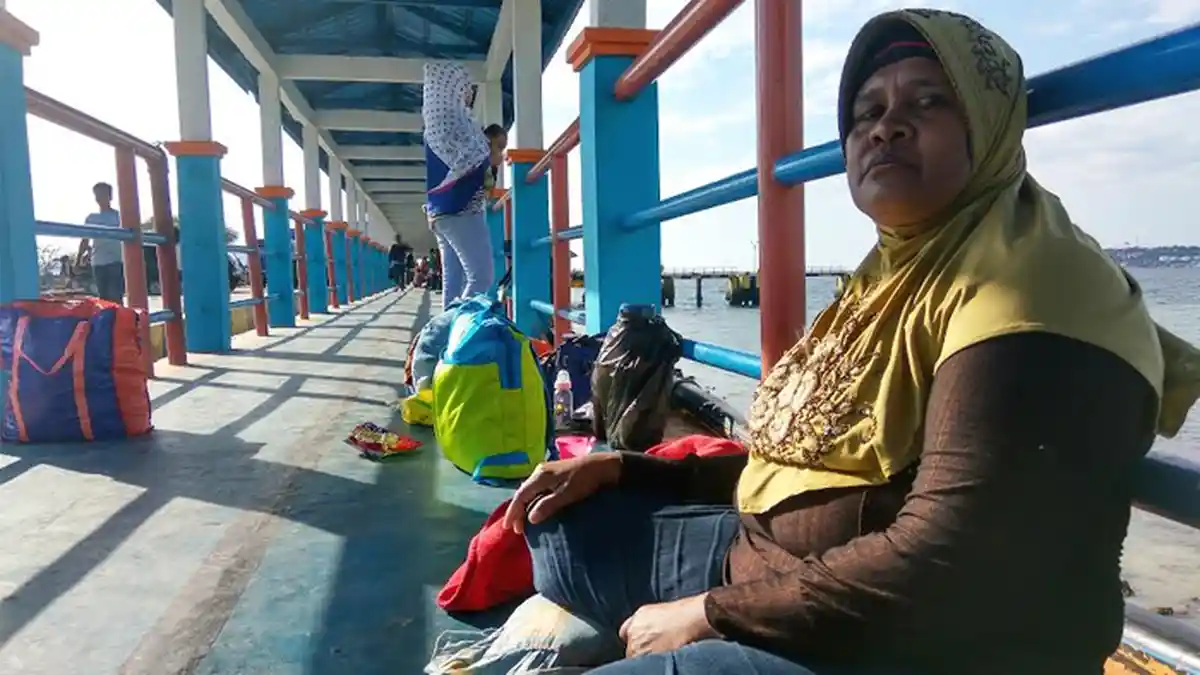 10 Hari dari Batam, Nurwati Untu Sedih Tidak Bisa Ikut Malam Takbiran di Kampung Halaman