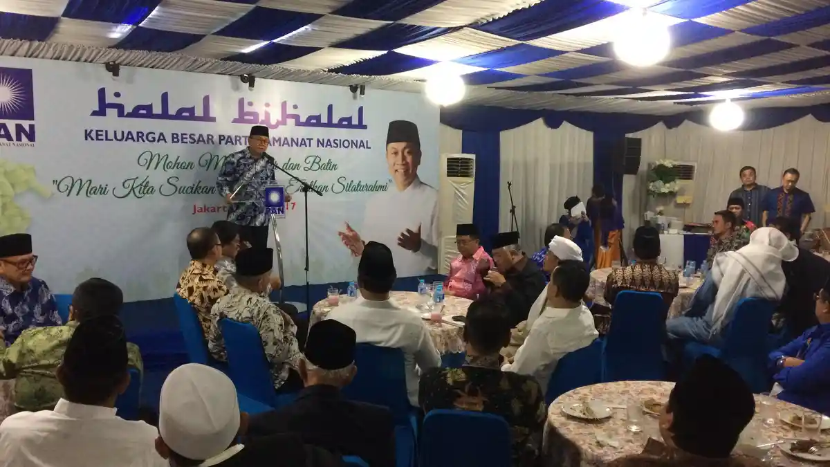 Prabowo Subianto Hingga AA Gym Hadir Dalam Acara Halabihalal DPP PAN