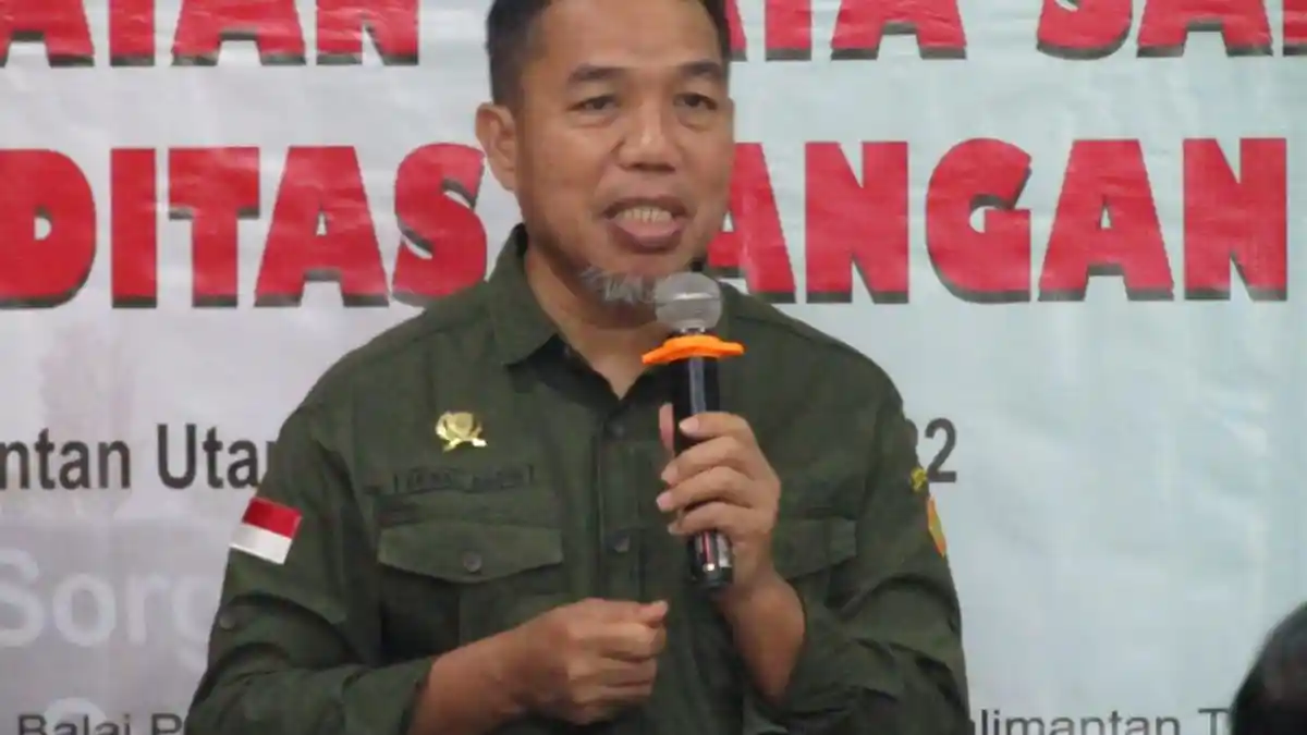 Petani Malinau Dapat Dua Ton Benih Padi Super Genjah, Program Penguatan Pangan Kementan RI