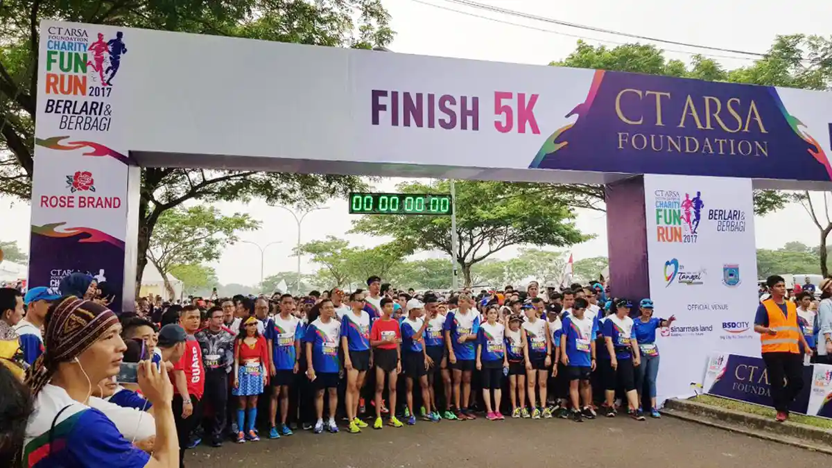CT Arsa Foundation Charity Fun Run 2017, Berupaya Memutus Mata Rantai Kemiskinan.
