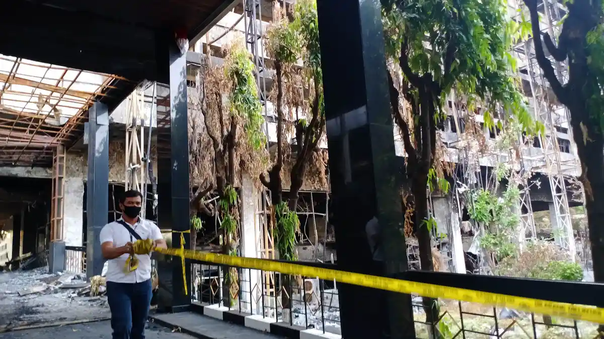Jawaban Polisi Soal Desakan Rekonstruksi Kebakaran Kejagung Secara Terbuka
