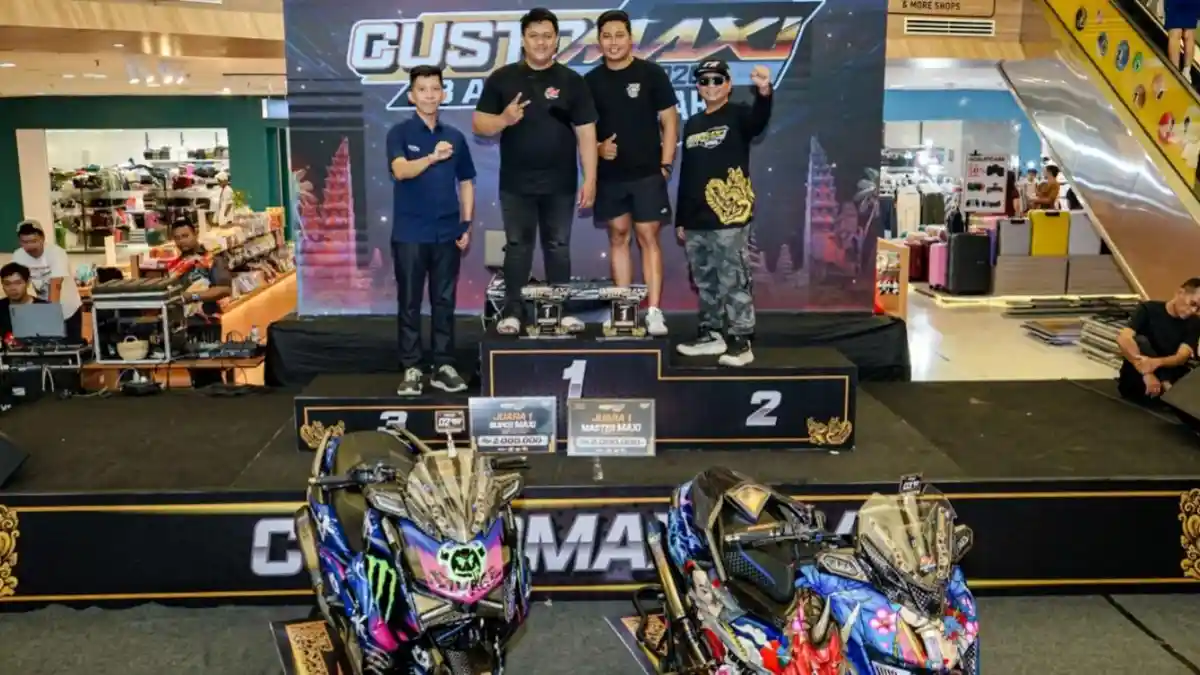 Setelah 7 Tahun Absen, CustoMAXI Kembali ke Bali, Modifikasi XMAX ...