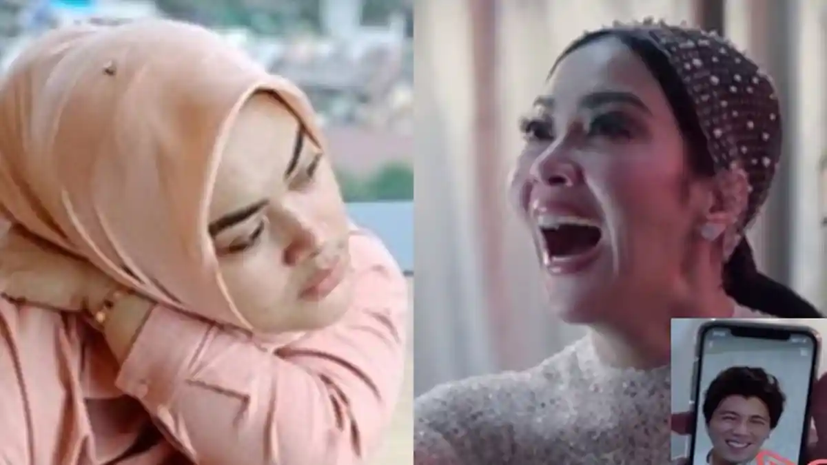 Syahrini 'Kecentilan' Saat Sedang Dirias, Kaget & Langsung Bungkam Saat Dibentak Aisyahrani