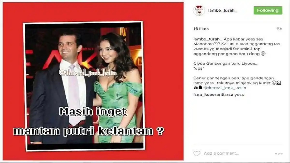 Apa yang Terjadi Antara Manohara dan Putra Trump? Apakah Terkait Hubungan Bisnis?