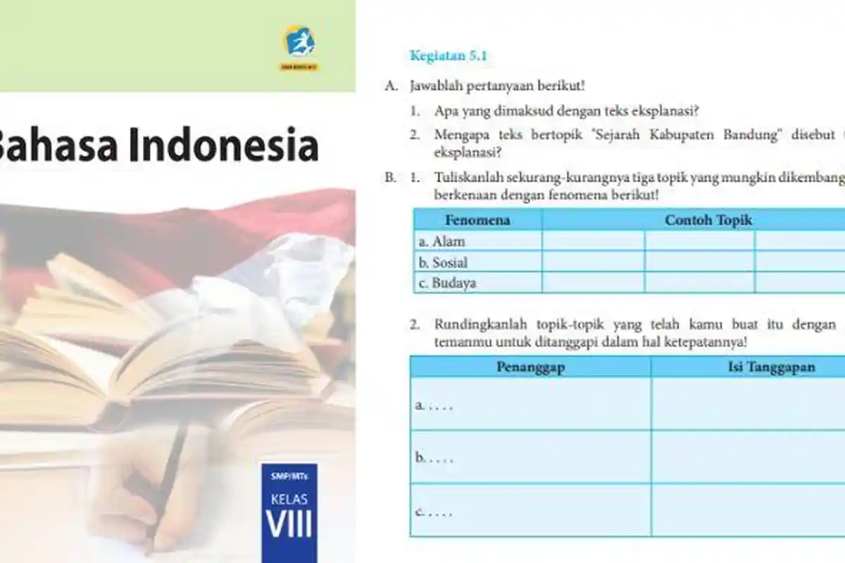 Kunci Jawaban Bahasa Indonesia Kelas 8 Halaman 130, Apa yang Dimaksud dengan Teks Eksplanasi?