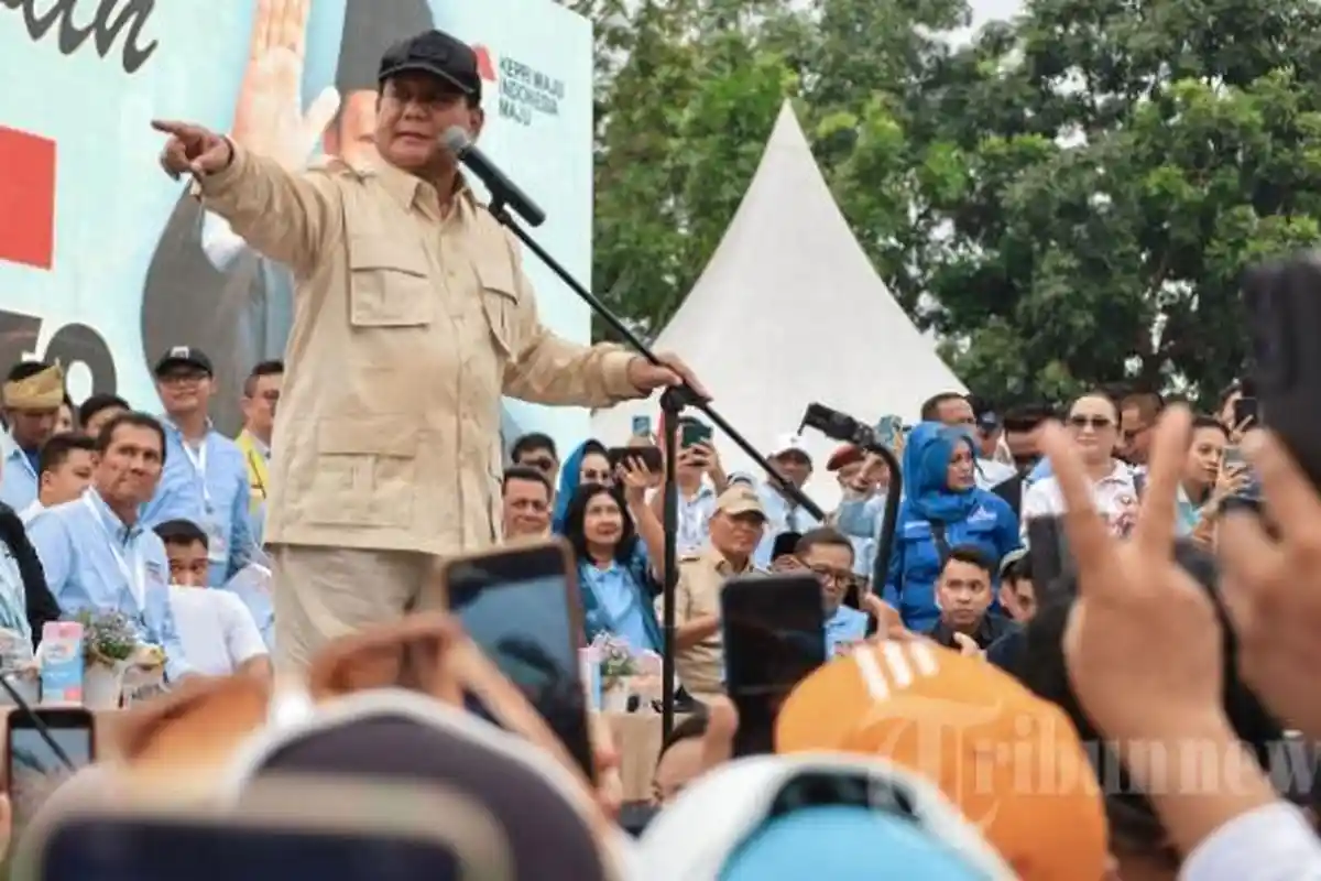 Trending X, Pernyataan Prabowo Jadi Sorotan, Saya Bukan Anti Barat, Aku Suka Makan Burger King