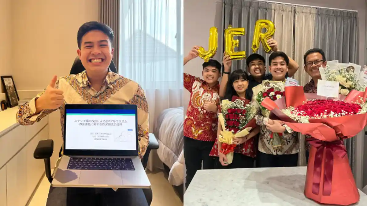 Kuliah di Jepang, Jerome Polin Pilih Sidang Skripsi dari Indonesia: Pengen Dikasih Bunga dan Hadiah