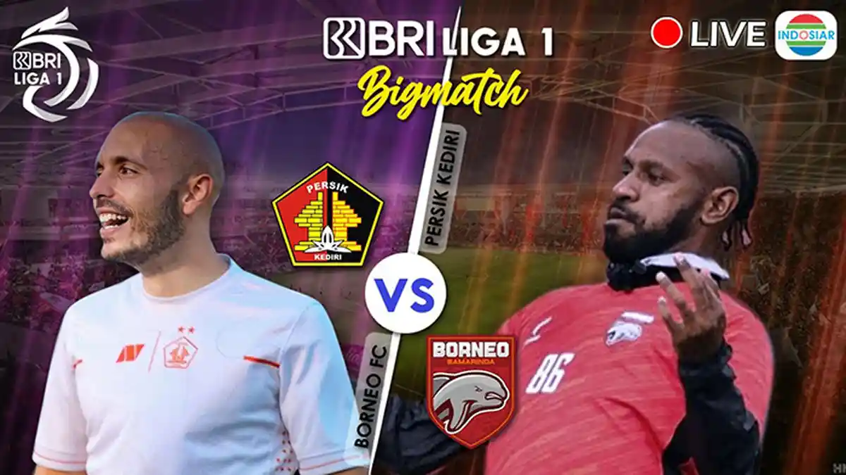 Head to Head Persik Kediri vs Borneo FC Lengkap Prediksi dan Jam Tayang Live Streaming