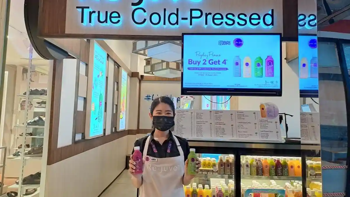Promo Beli 2 Gratis 2 Minuman di Re.juve Mal Boemi Kedaton