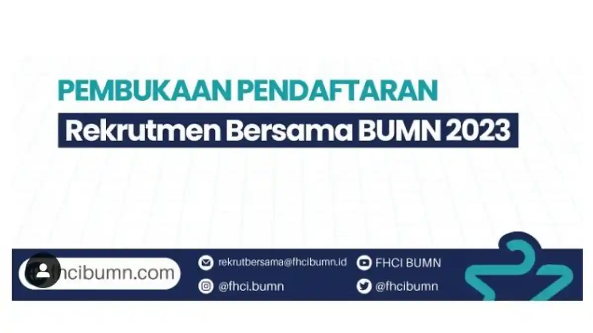H-2 Pendaftaran Rekrutmen Bersama BUMN 2023, Siapkan Dokumen Ini