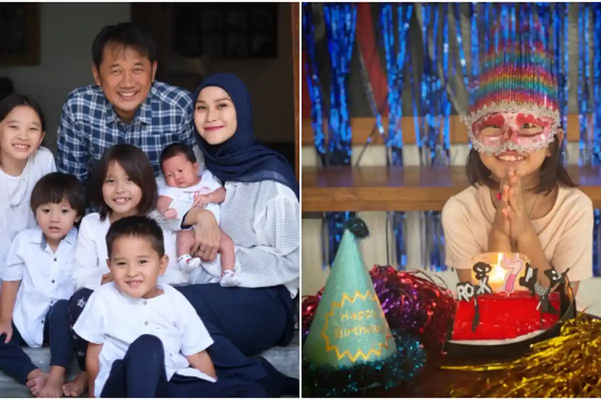 Anak Zaskia Adya Mecca, Kala Madali Merayakan Ulang Tahun ke-7, Dapat Kado Seperangkat Alat Ngamen