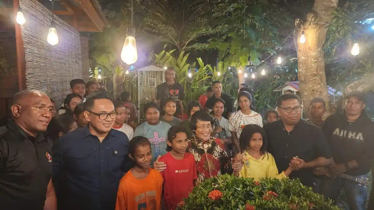 Upaya Polisi Sahabat Anak Berhasil, Kak Seto Akhirnya Datang ke Seram Barat Kampanye Hak Anak