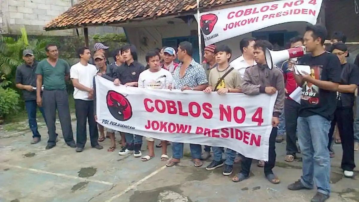 Penghuni Kampung Deret Ingin Jokowi Jadi Presiden