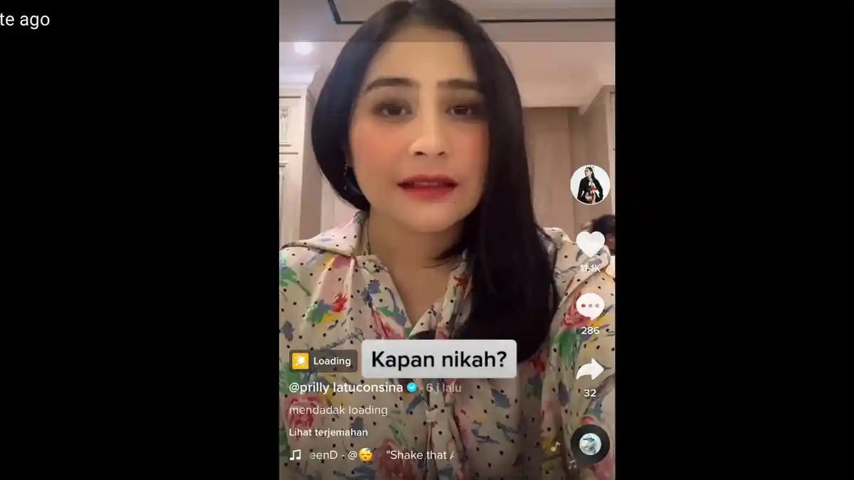 Reaksi Prilly Latuconsina Saat Ditanya Kapan Nikah? Netizen Kaitkan Dengan Pria Ini