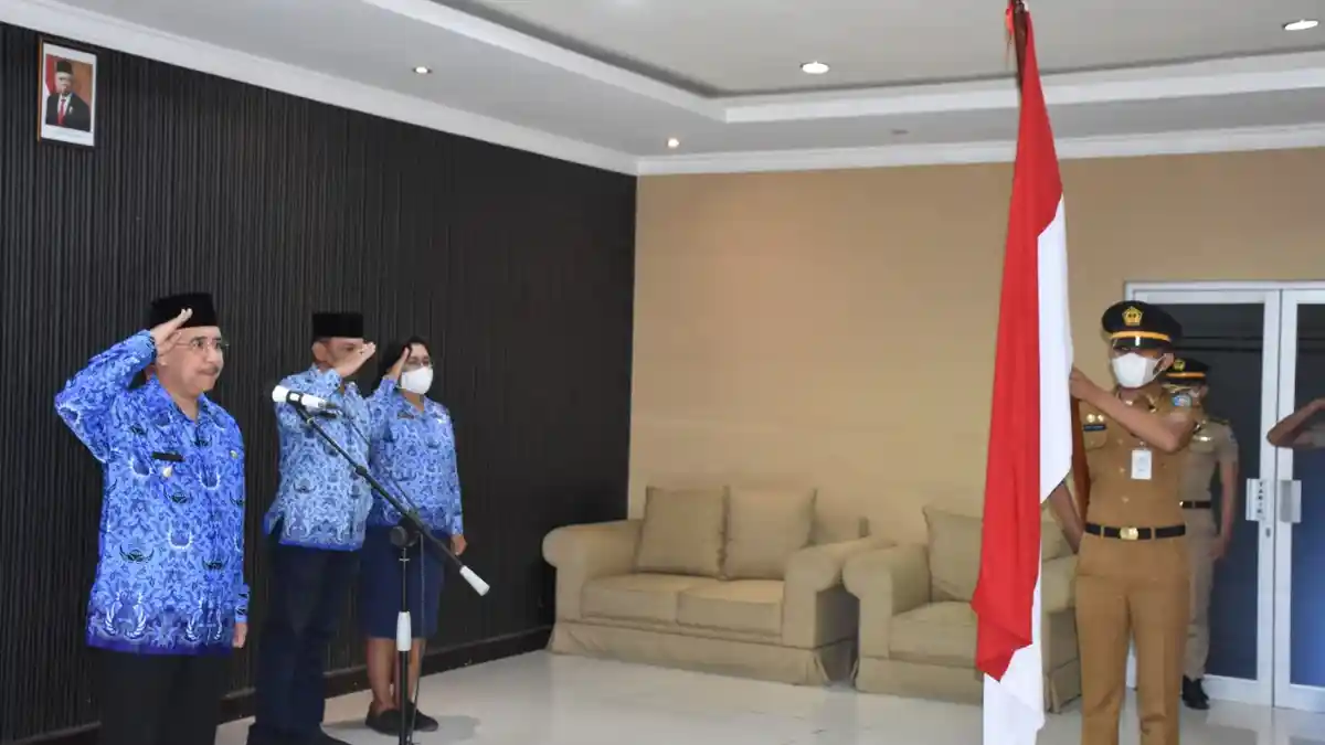 Jefri Riwu Kore Pimpin Apel Harkitnas, Begini Suasananya