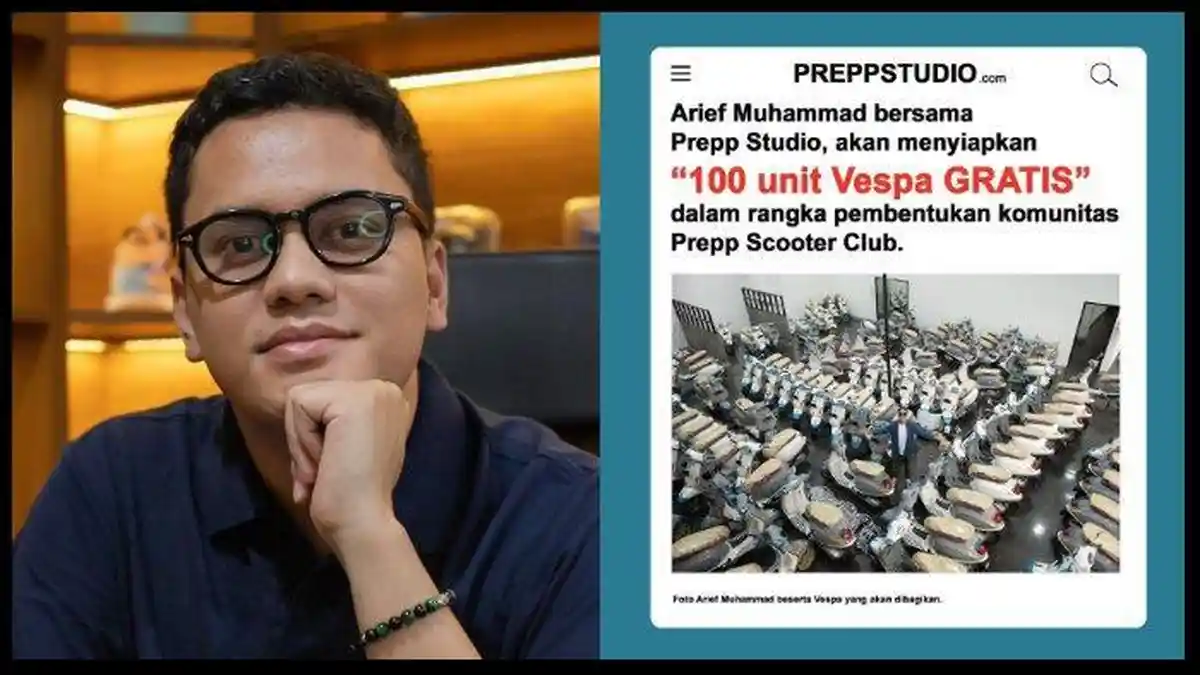 Raffi Ahmad Tuding Arief Muhammad Main Trading Imbas Bagi-bagi 100 Vespa Gratis