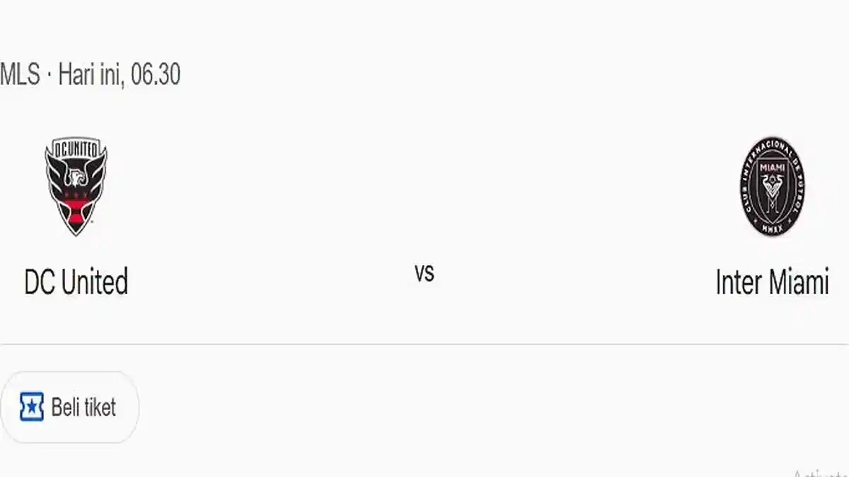 Prediksi Skor dan Susunan Pemain DC United VS Inter Miami, Adu Tajam Benteke dan Messi