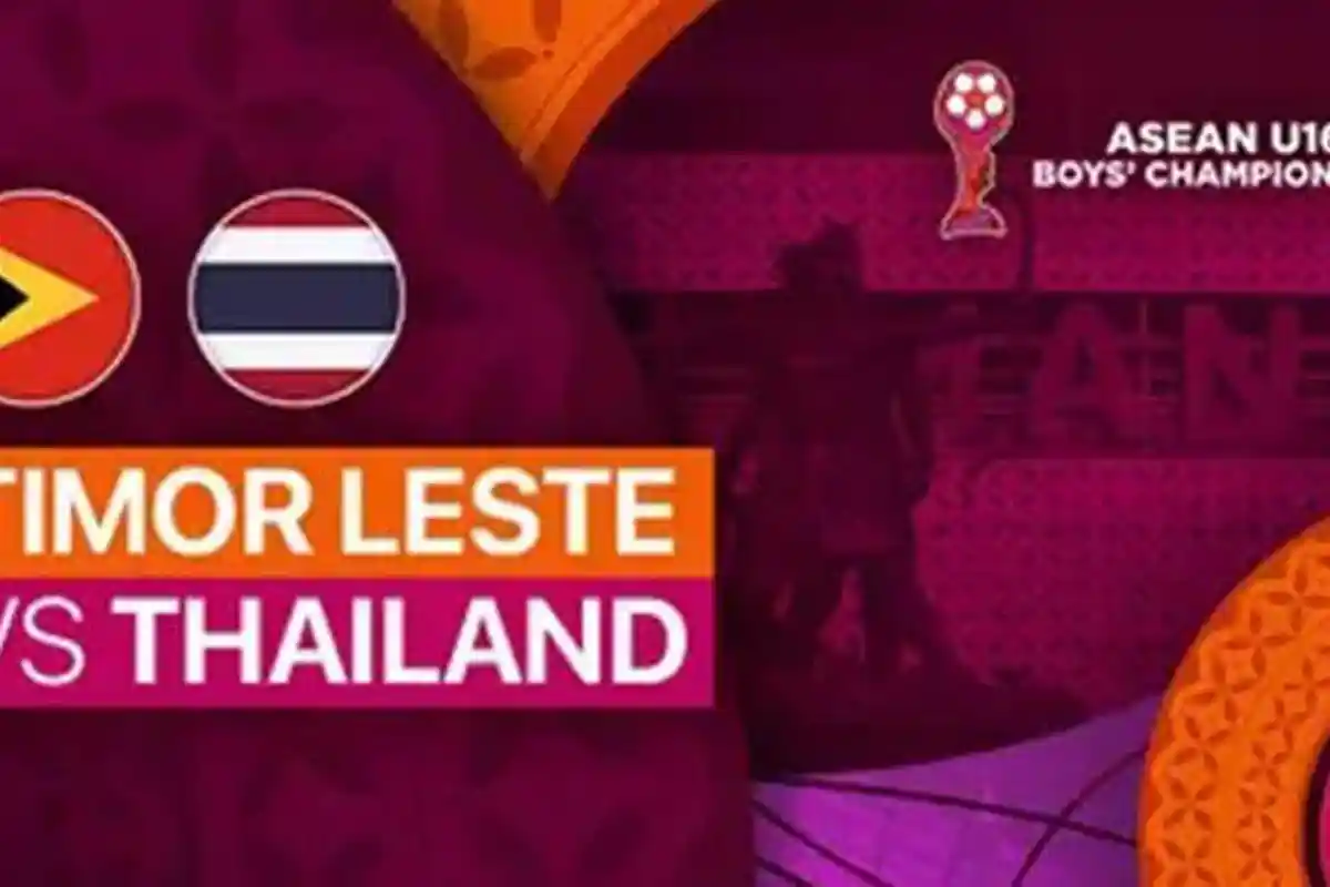 HASIL Babak I Piala AFF U16 Laga Timor Leste vs Thailand, Jompon Cetak Brace di Babak Pertama!
