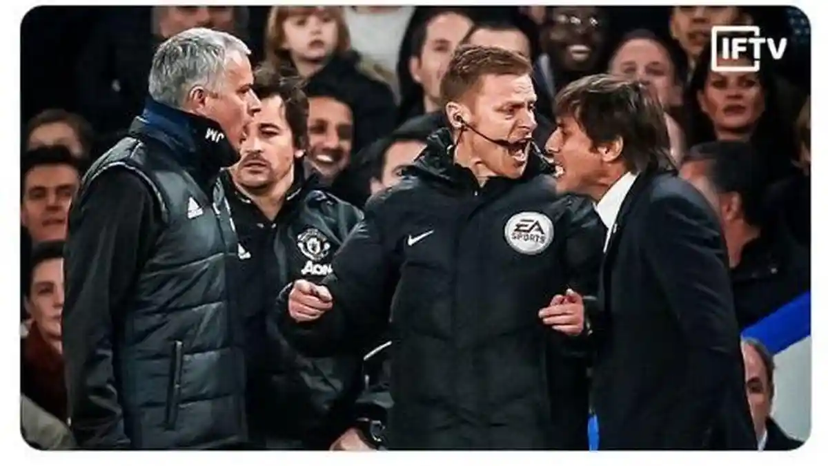 Keributan Jose Mourinho Vs Antonio Conte di Inggris Berlanjut ke Liga Italia?