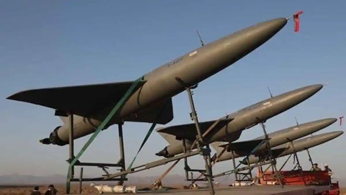 PERANG Iran-Israel Pecah, Ratusan Drone Bunuh Diri Iran Serang Israel, Jelajahi Jarak Tempuh 2 Jam