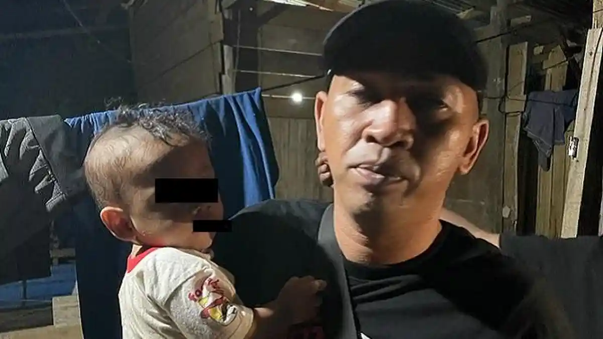 Bayi 9 Bulan yang Diculik OTK di Kendari Sultra Ditemukan Tim Buser 77 ...
