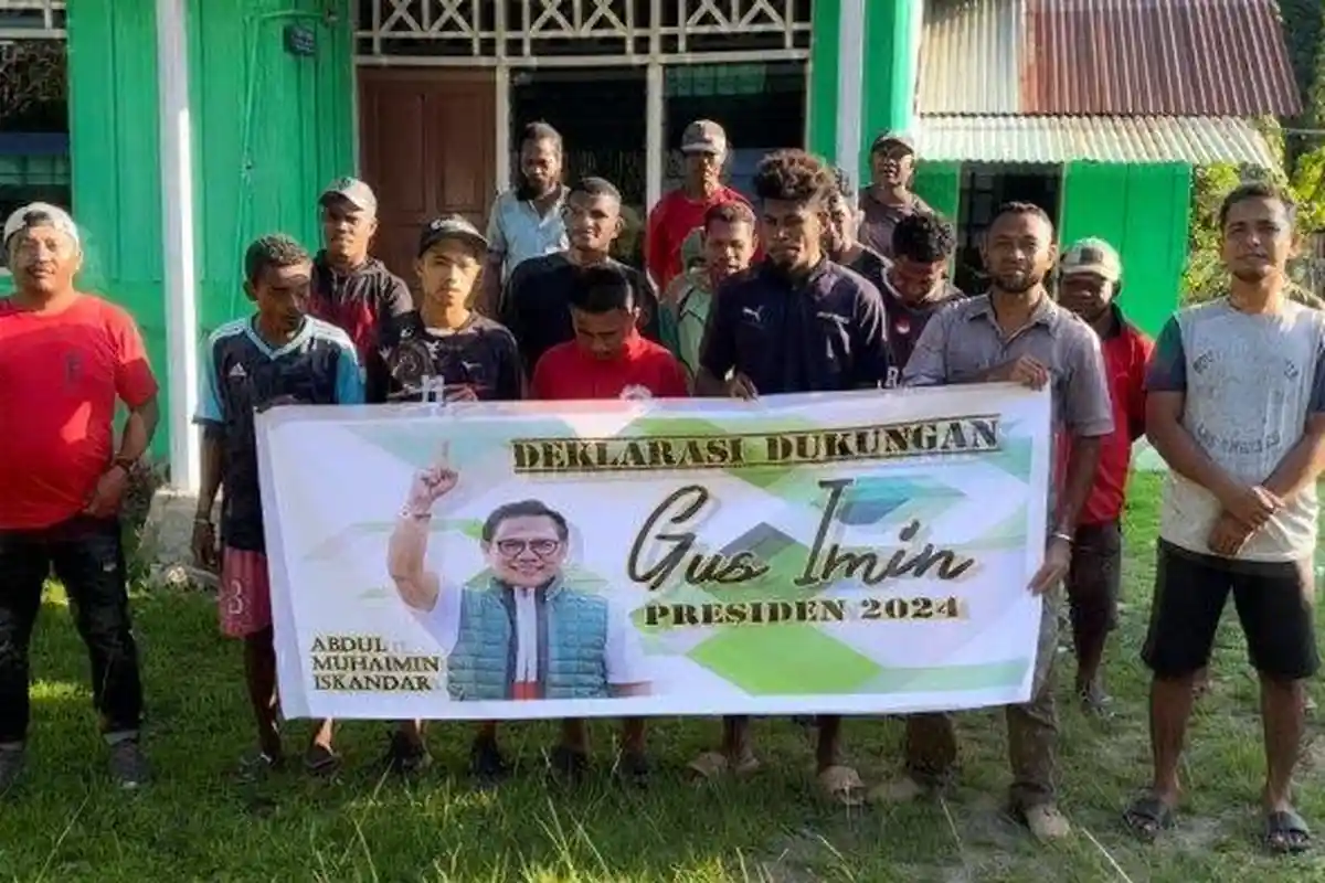 Pilpres 2024, Komunitas TKBM Raja Ampat Dukungan Gus Imin Jadi Capres