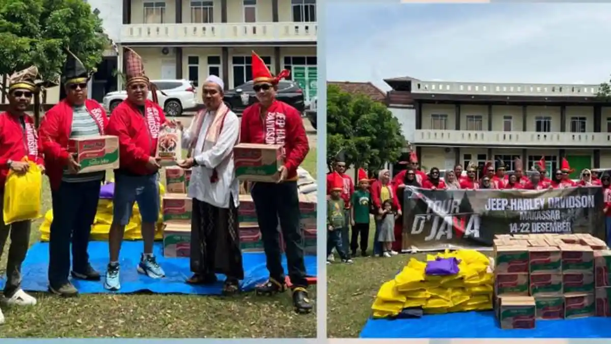 Jauh dari Makassar, Komunitas JHD Bakti Sosial ke Ponpes Hidayah Cilegon Banten