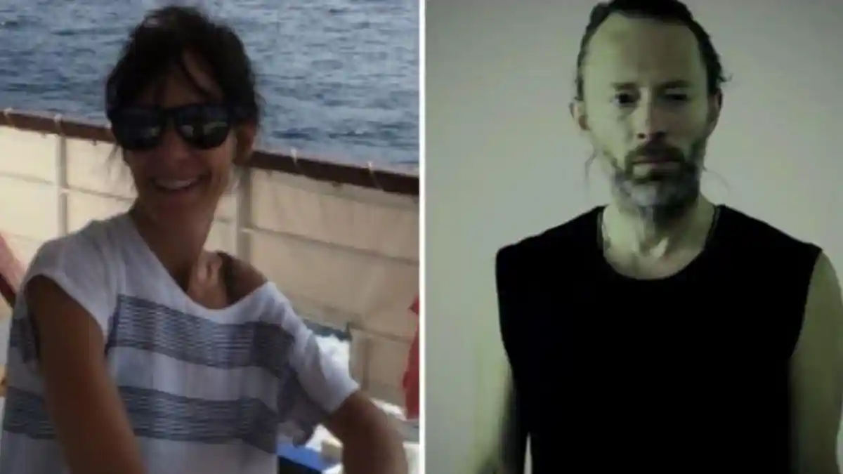 Ini Sosok Kekasih Thom Yorke yang Membuat Vokalis Radiohead Berduka