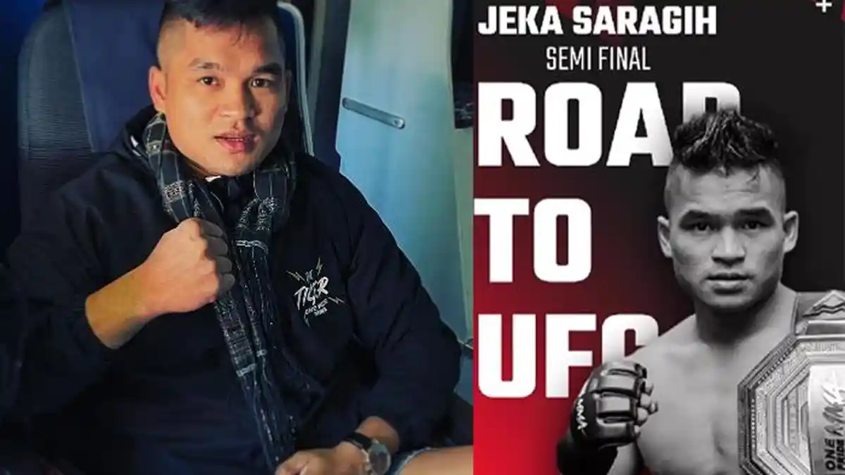 Biodata Jeka Saragih, Atlet MMA Sumatera Utara Mentas di UFC Robohkan ...