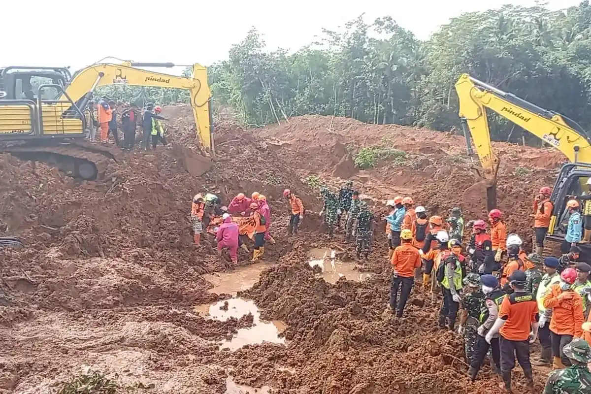Daftar Nama 16 Korban Longsor Cibeunying Cilacap yang Sudah Ditemukan hingga Hari Kelima Pencarian