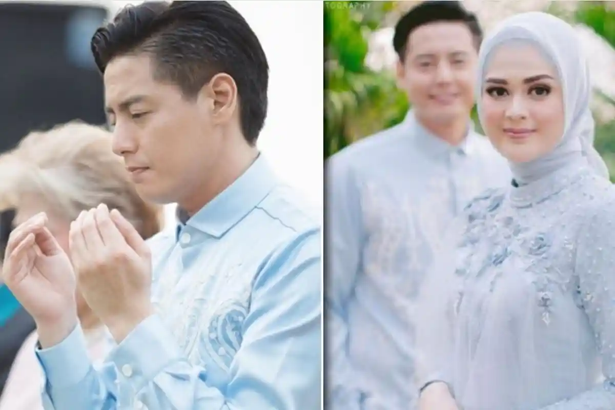 Hamil Duluan? Roger Danuarta Pegang Perut Cut Meyriska yang Tampak Buncit, Padahal Baru Menikah