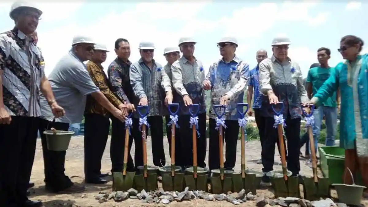 Di Kawasan Perumahan Graha Candi Golf mulai Dibangun Sekolah GMIS
