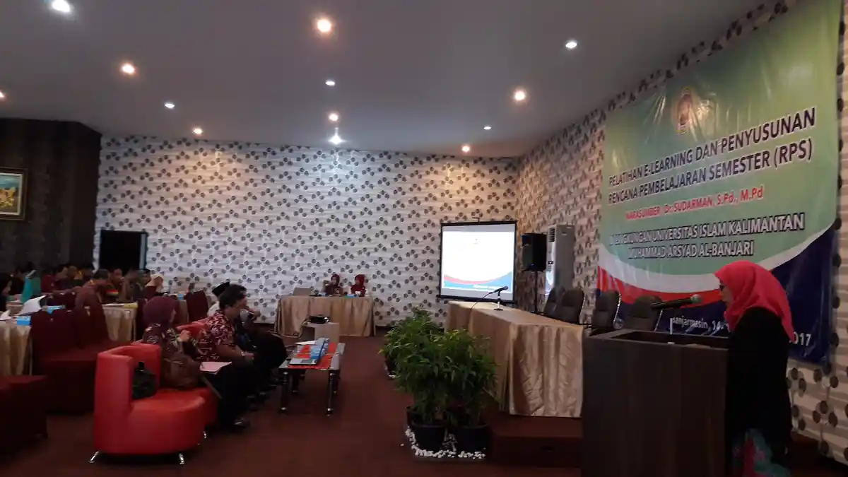 Dosen Uniska Banjarmasin Diajarkan Bikin E-Learning RPS, Ini Maksudnya ...