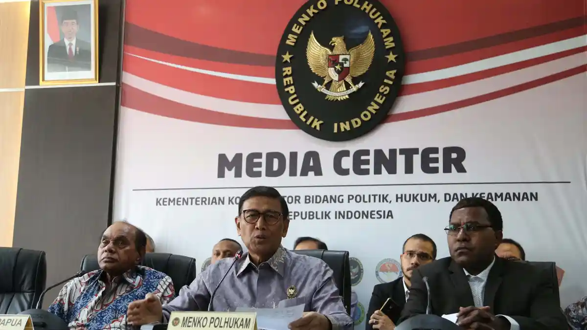 Dialog Antara Pemerintah dan Tokoh Papua, Wiranto: Kesepakatan Tidak Bicara Referendum