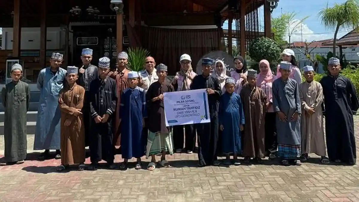 YBM dan Srikandi PLN Gorontalo Beri Listrik Gratis ke Panti Asuhan