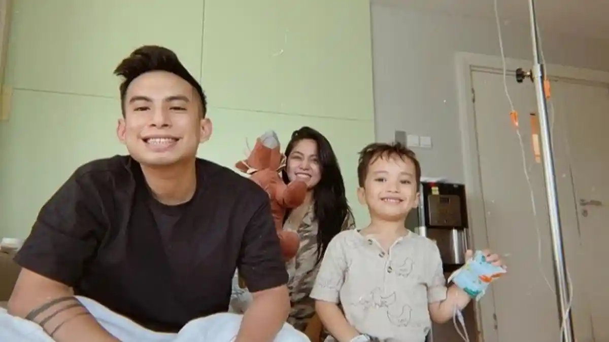 Rachel Vennya dan Mantan Suami Kompak Jaga Anak di Rumah Sakit