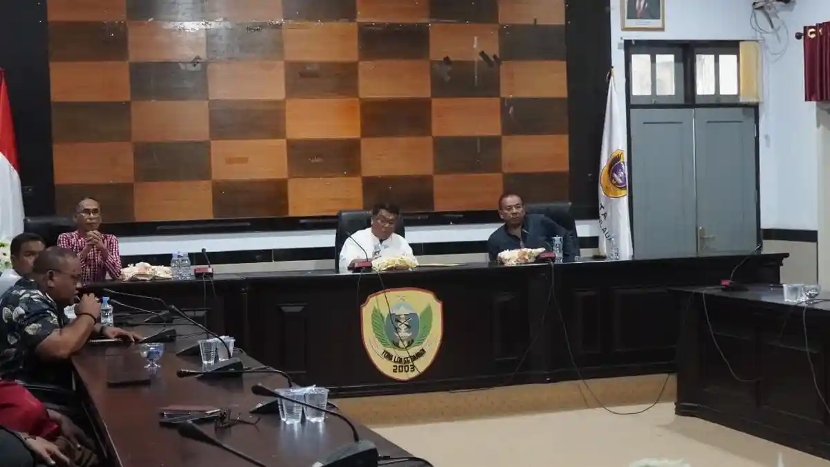 Persiapan Fasilitas Perayaan Hari Nusantara di Tidore Terus digenjot