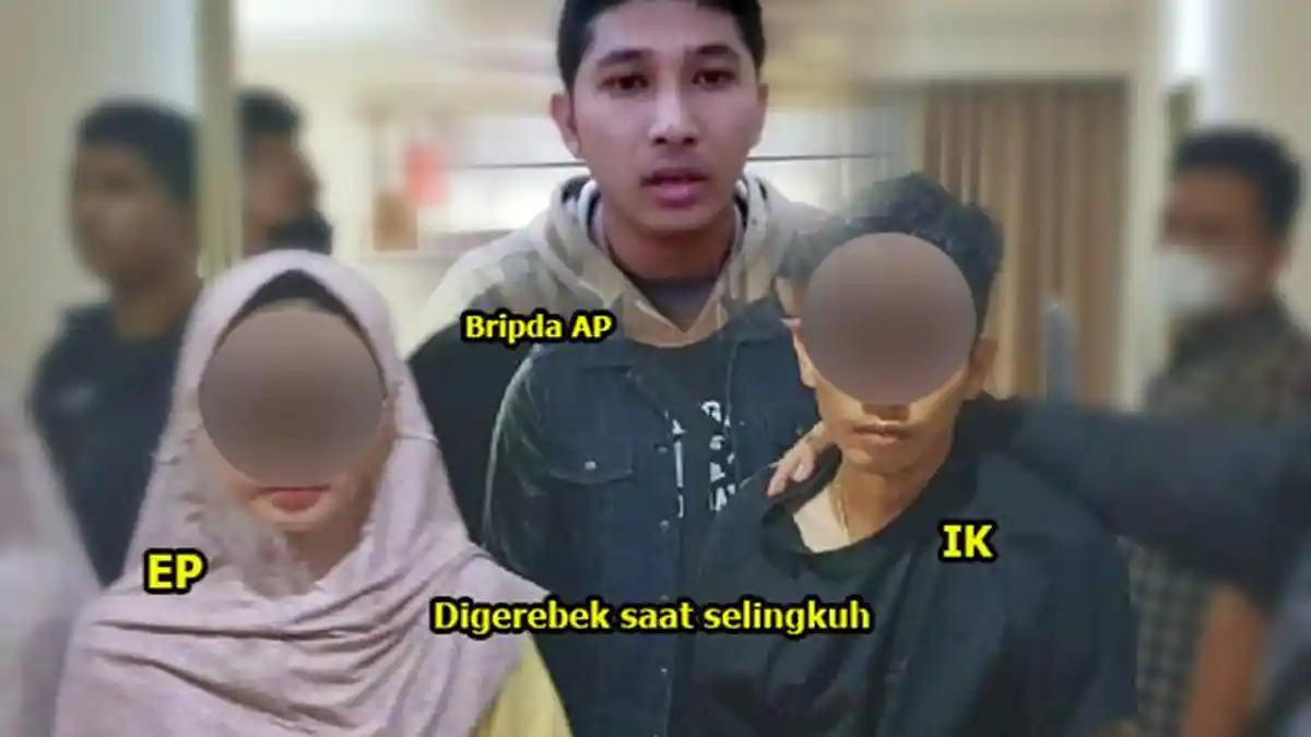 Usia Anak Baru 11 Bulan, Polisi Ganteng Ini Tak Menduga Istrinya Selingkuh dengan Pria Kerempeng