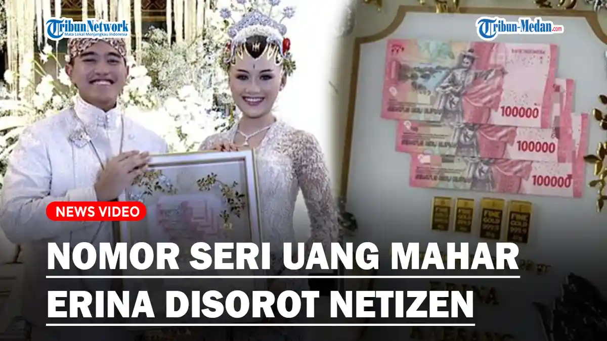Nomor Seri Uang Mahar Pernikahan Kaesang Mendadak Viral, Dicetak Khusus?