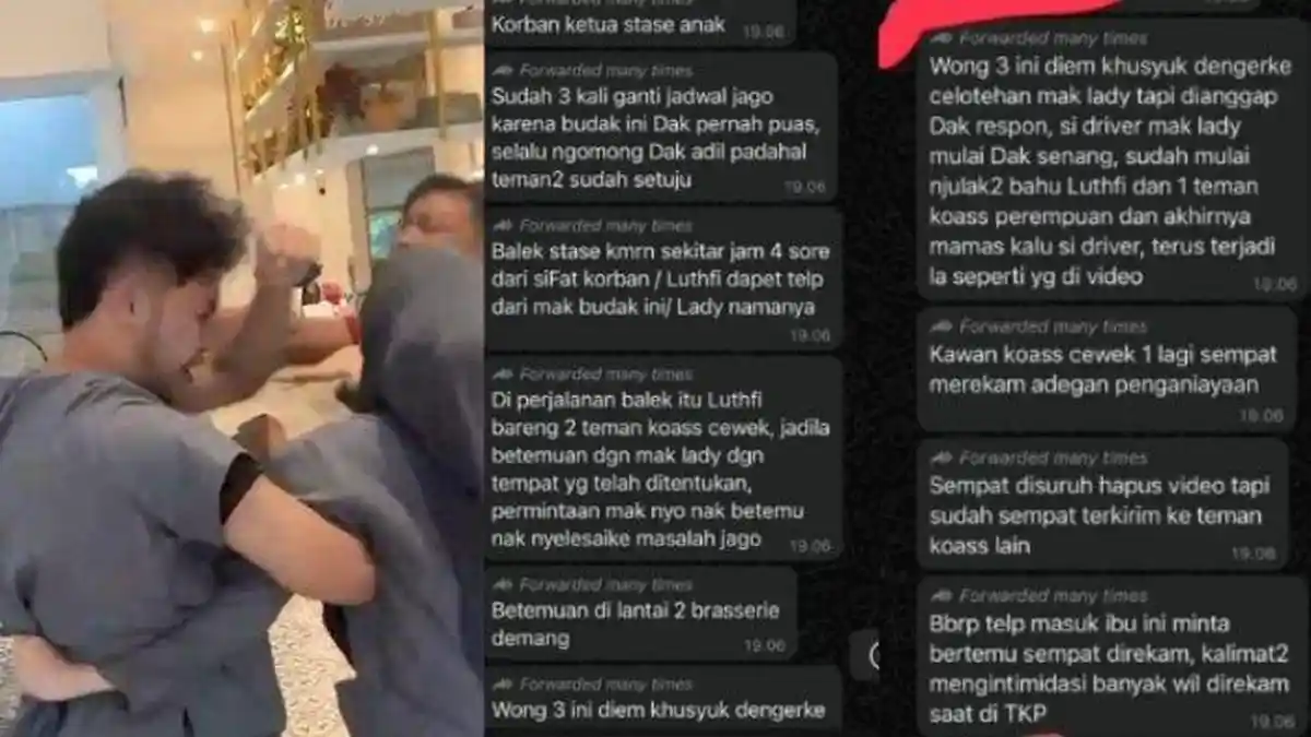 Viral! Terjawab Sudah Siapa Pria Baju Merah yang Aniaya Dokter Muda di Palembang dan Duduk Perkara