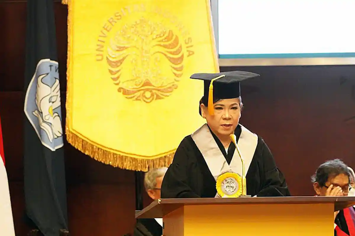 Prof. Omas Bulan Samosir, Ph.D. Dikukuhkan Jadi Guru Besar FEB UI, Wujudkan Visi Indonesia Emas 2045