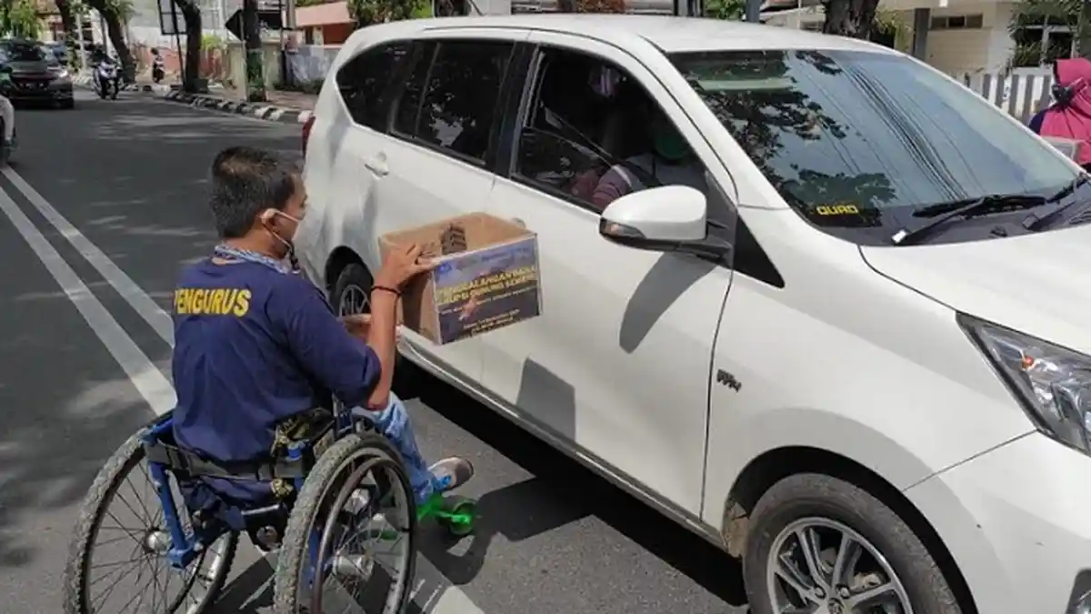 Komunitas Disabilitas Kudus Galang Dana Untuk Korban Semeru‎