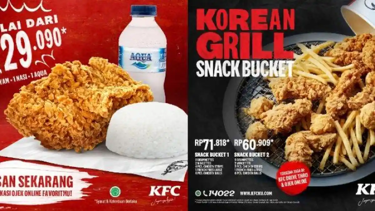 Ada Promo Spesial KFC di Bulan Juni 2020,  Paket Nasi Ayam Rp 29.090, Cek Promo Lainnya