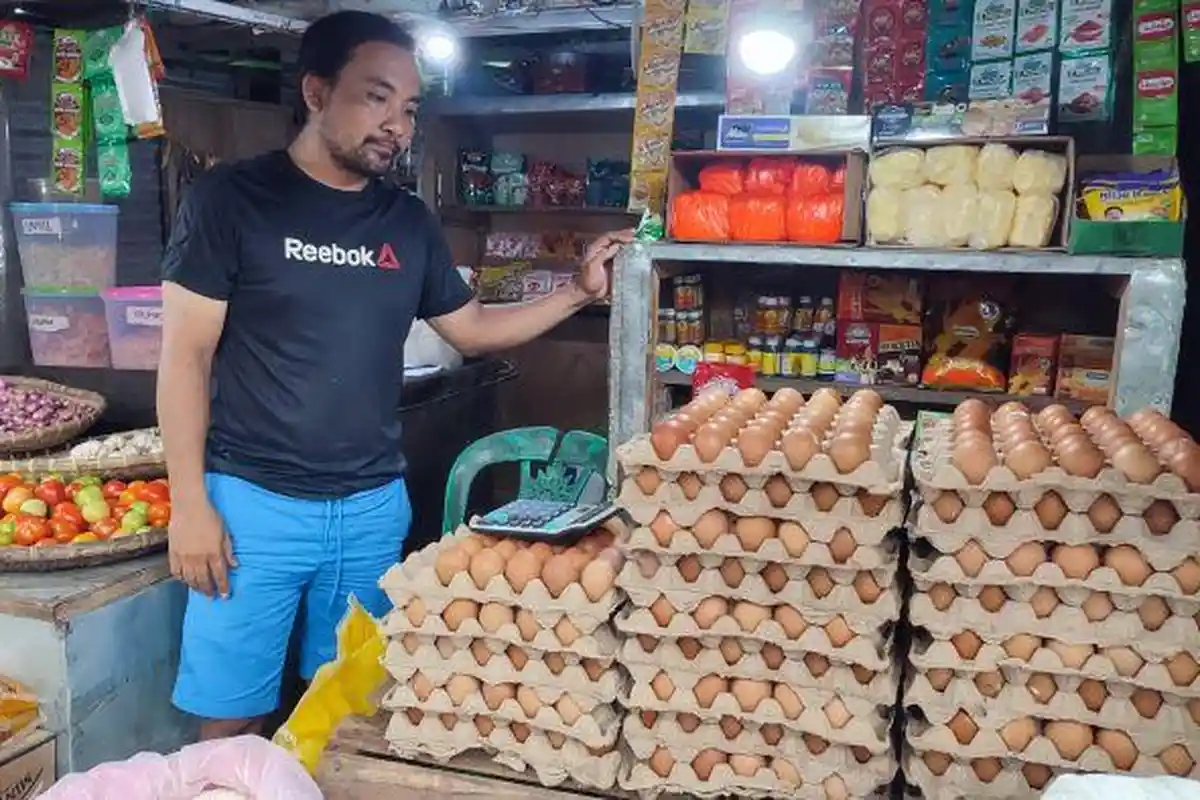 Update Harga Telur di Pasar Amurang Minahasa Selatan Sulawesi Utara, Naik Jelang Paskah