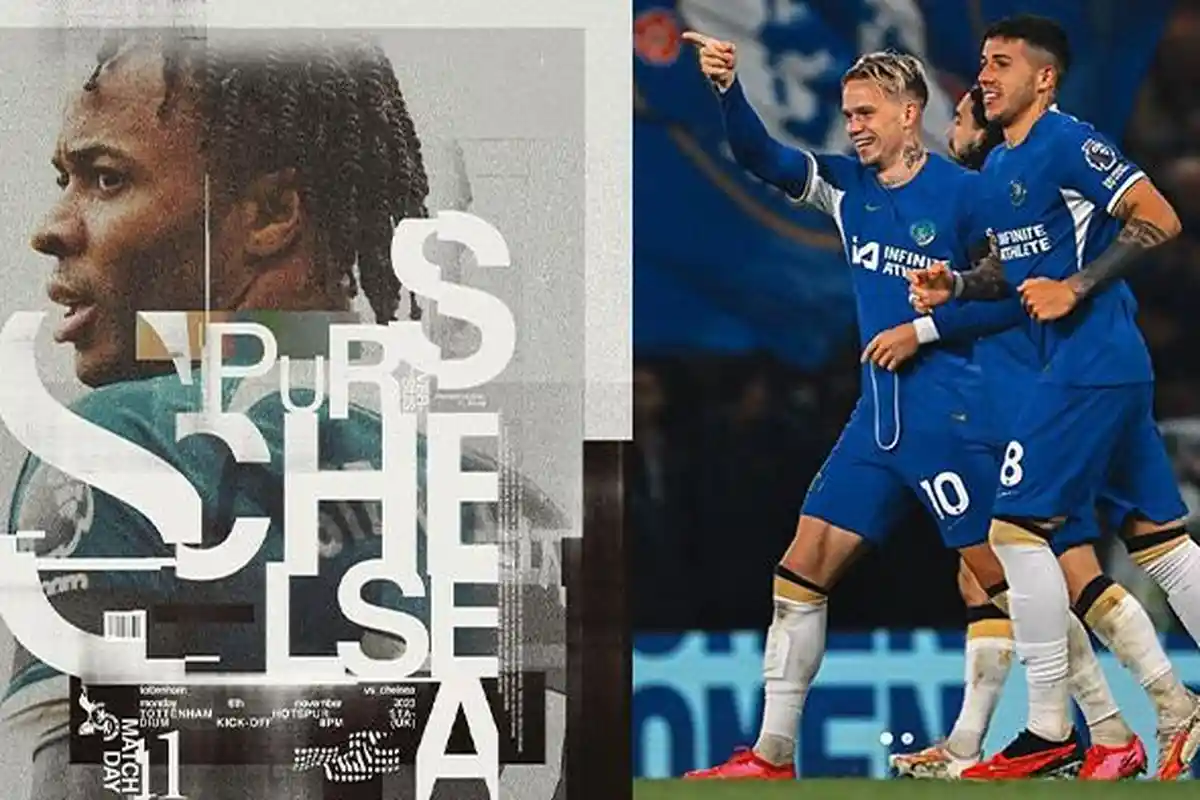 Chelsea Permalukan Tuan Rumah Tottenham Hotspurs dengan Skor 4-1 di Laga Liga Inggris