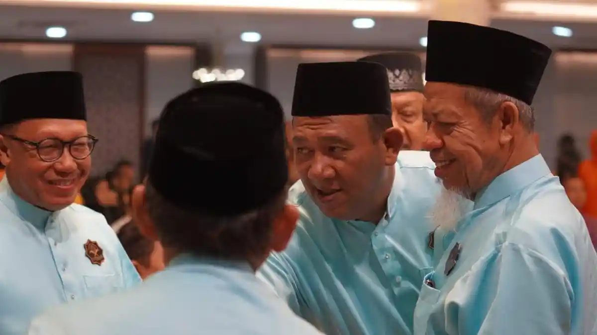 Hadiri Pelantikan Dunia Melayu Dunia Islam Sumut, Syah Afandin Diangkat Jadi Dewan Kehormatan