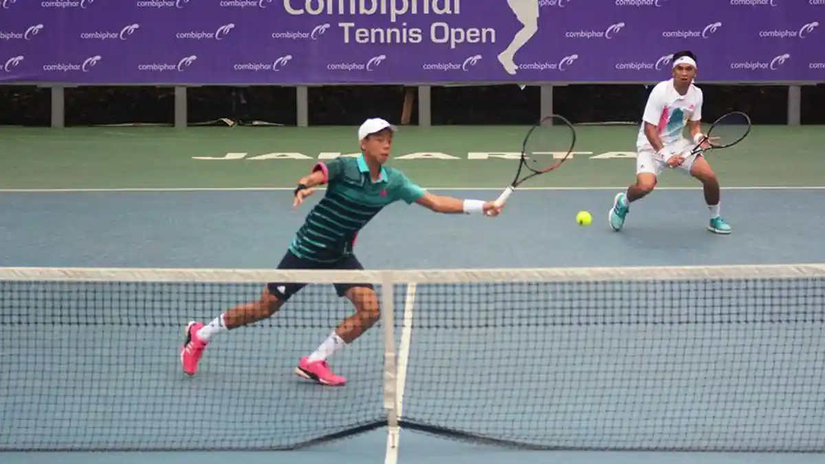 Justin/Christo Melangkah ke Empat Besar Tennis Open 2018 Seri III