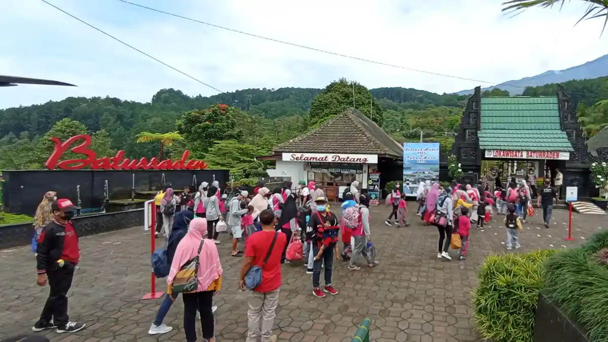 Lokawisata Baturraden Terapkan Pembatasan Pengunjung 25 Persen