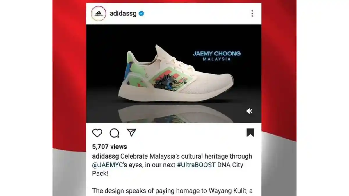 Instagram Adidas Klaim Wayang Kulit dari Malaysia, Netizen +62: Upin ipin is from malaysia